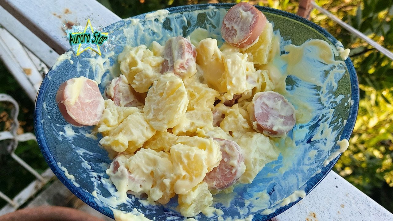 insalata viennese con wurstel e patate