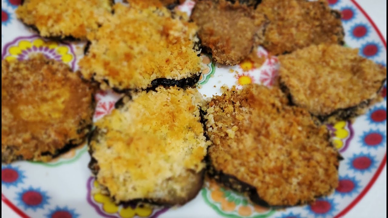 medaglioni di melanzane al forno light