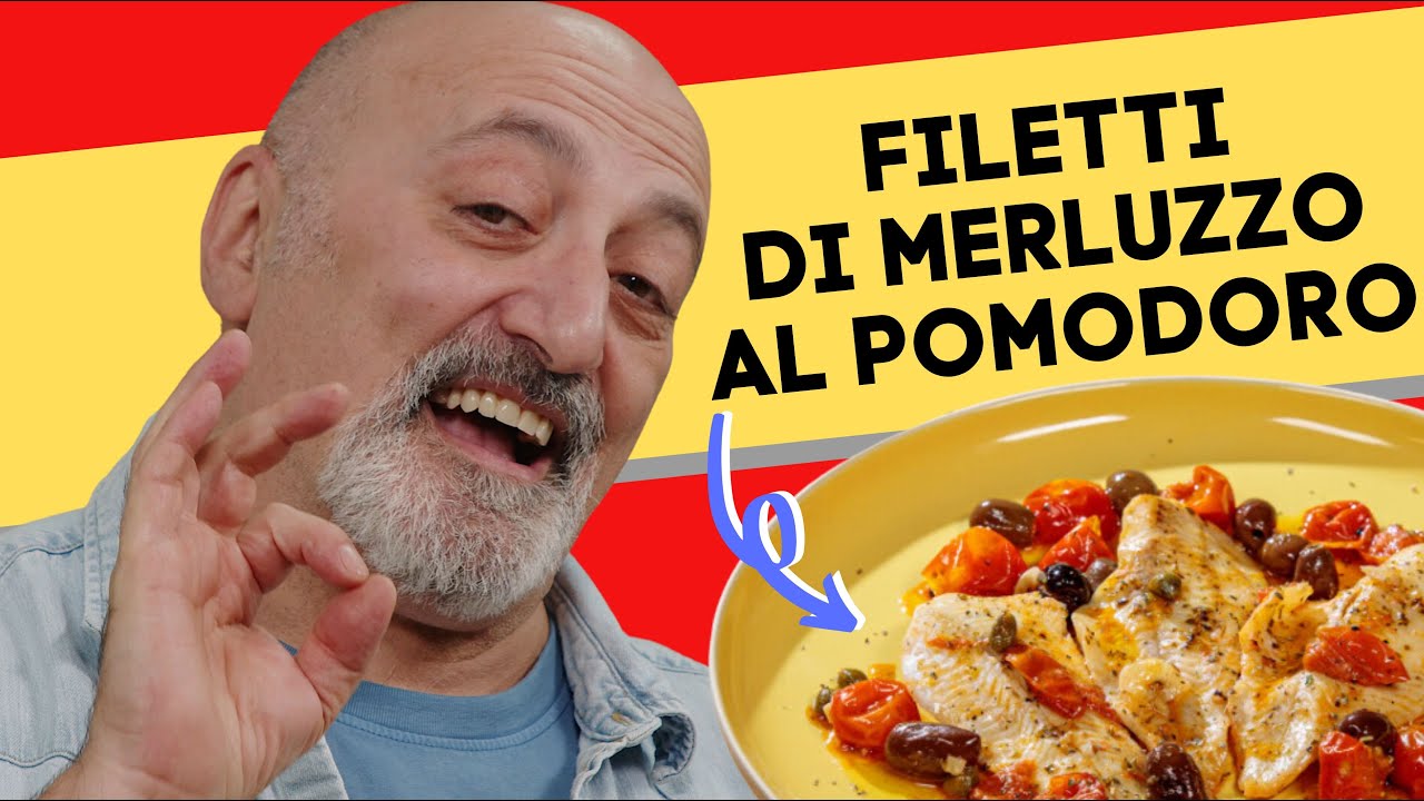 merluzzo alla pizzaiola con passata di pomodoro