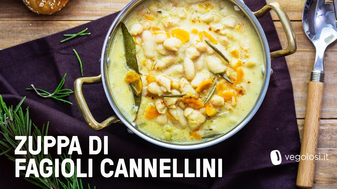 minestra di fagioli cannellini alla toscana