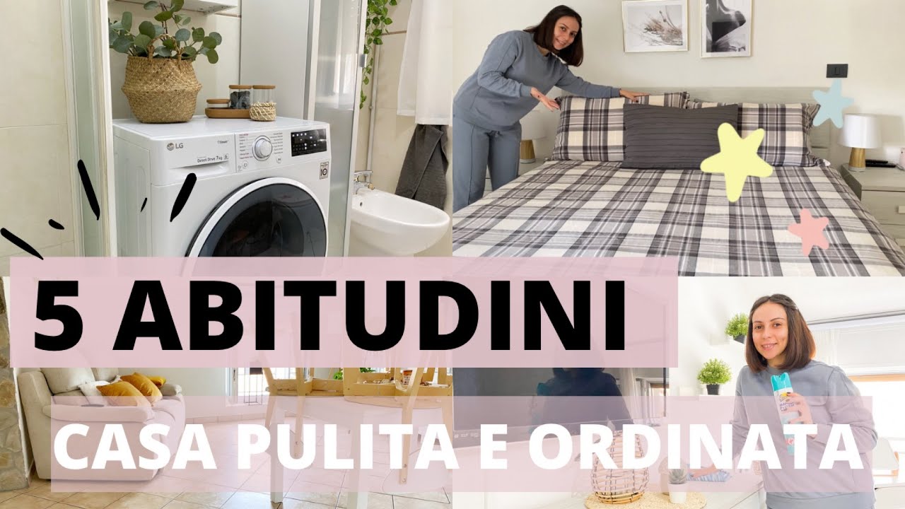 non riesco a tenere la casa pulita
