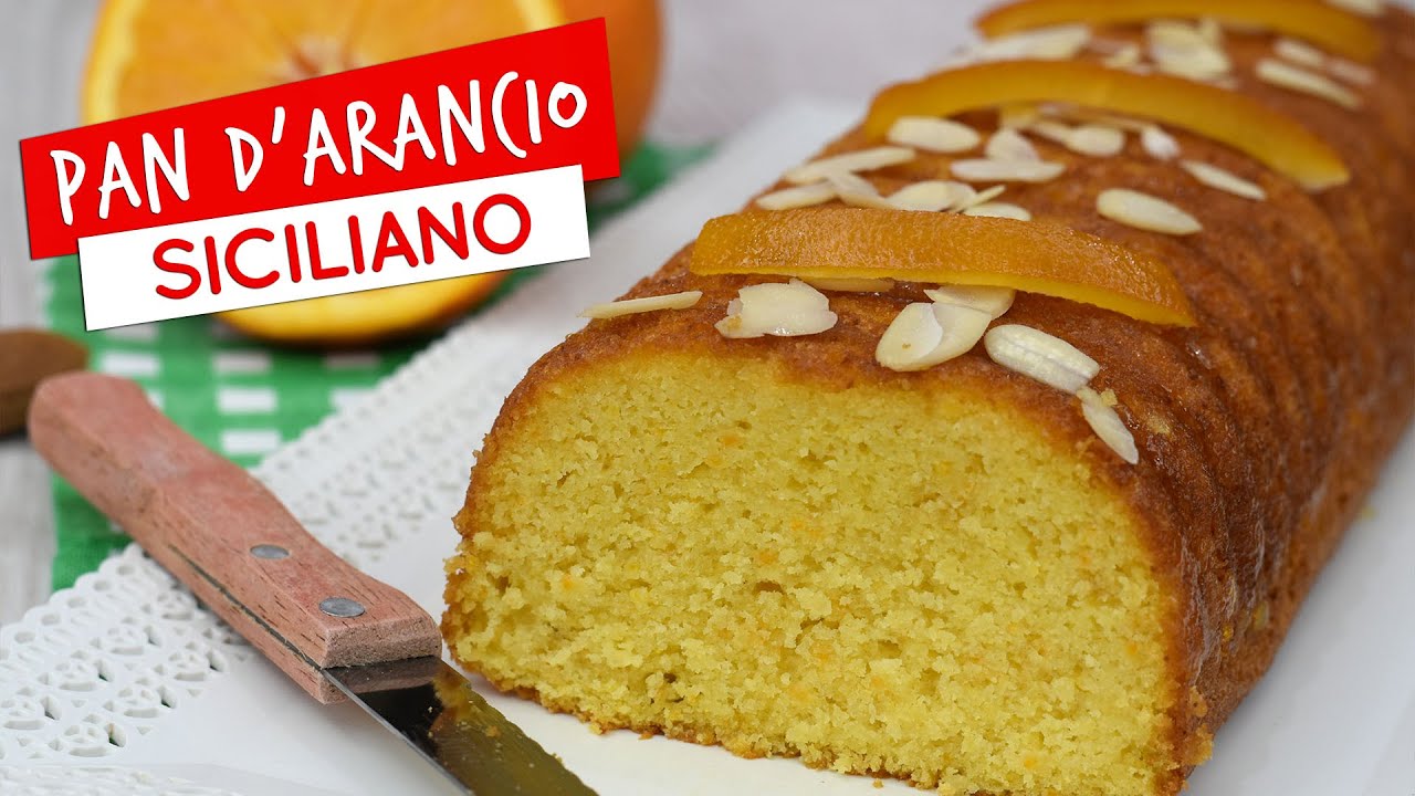 pan d'arancio ricetta siciliana con farina di mandorle