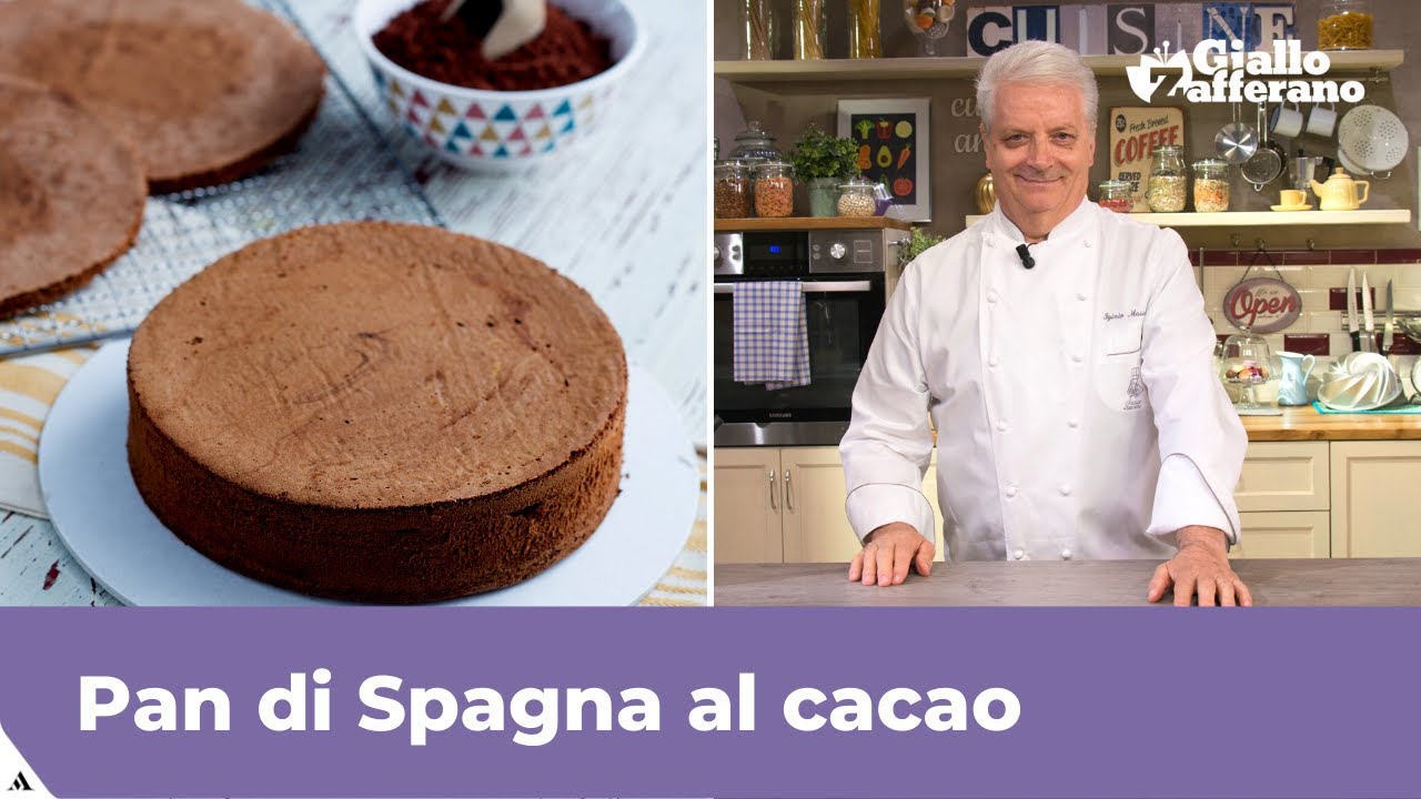 pan di spagna al cacao stampo 28 cm
