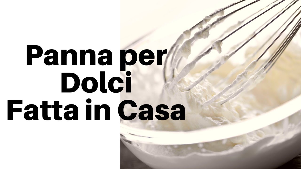 panna per dolci fatta in casa senza gelatina bimby