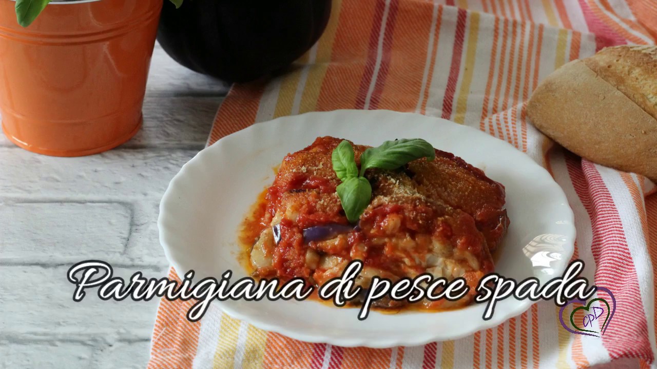 parmigiana di pesce spada in bianco