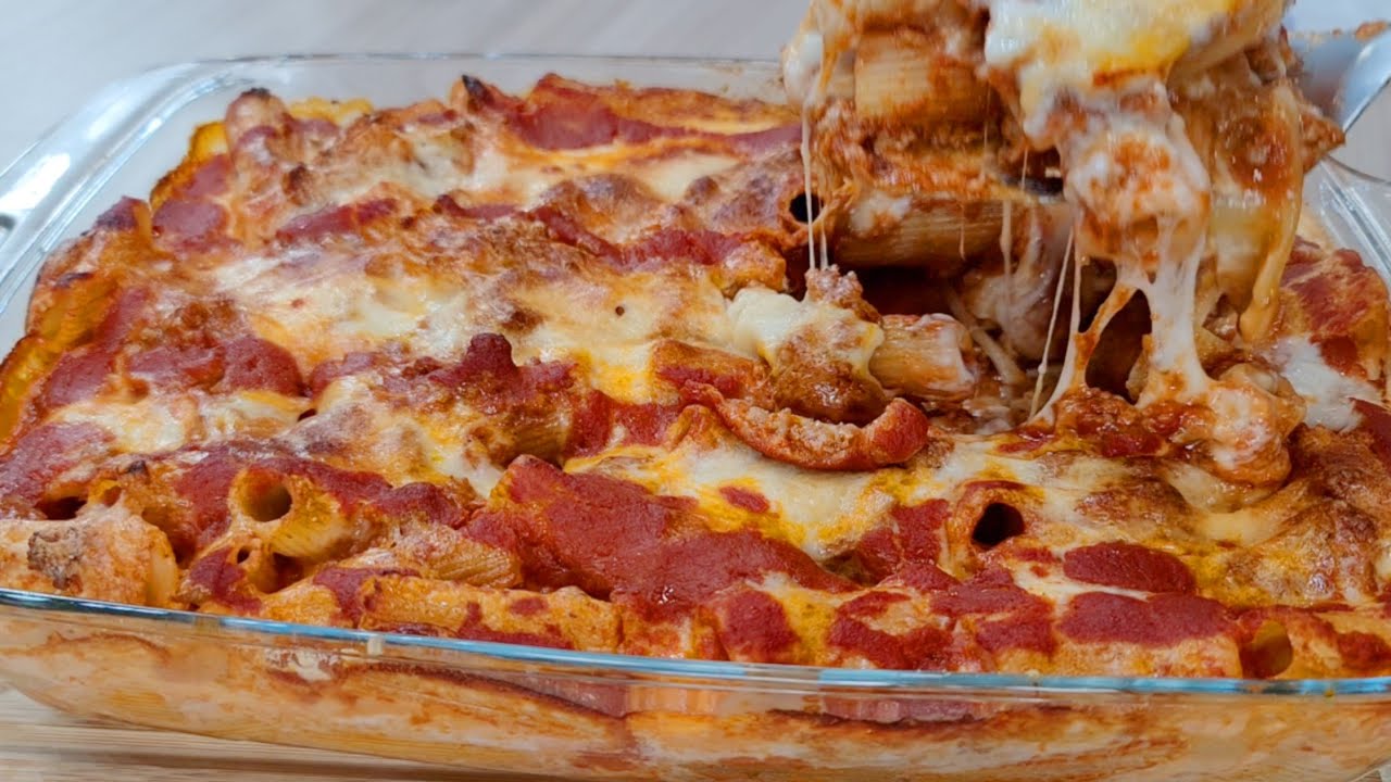 pasta al forno ragù e mozzarella