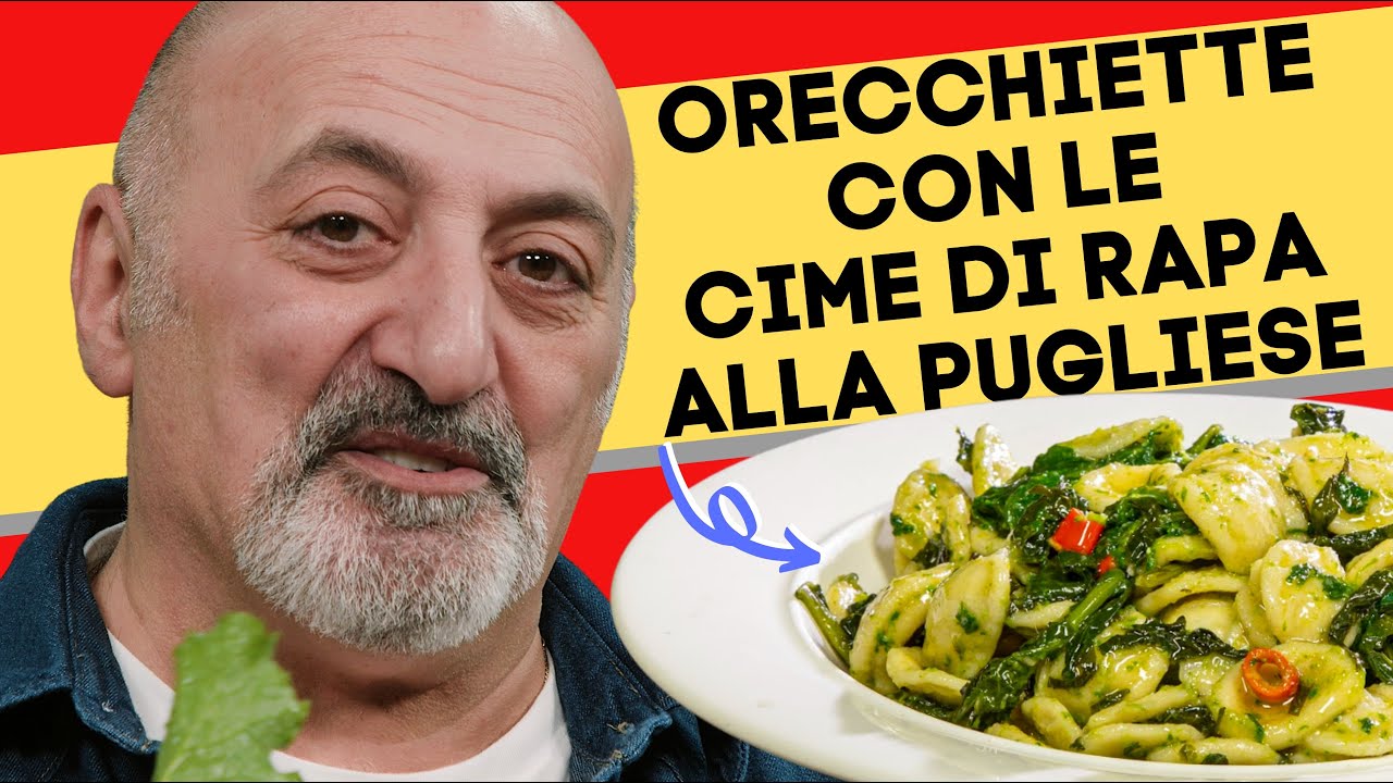 pasta con cime di rapa e sugo