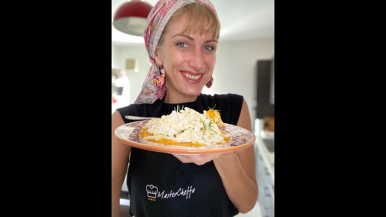 pasta con la zucca e ricotta