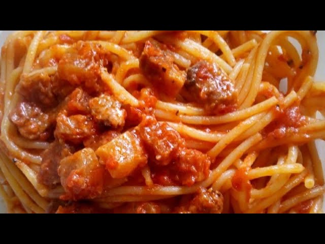 pasta con pancetta e vino bianco