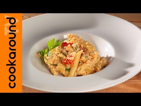 pasta con polpa di granchio surgelata