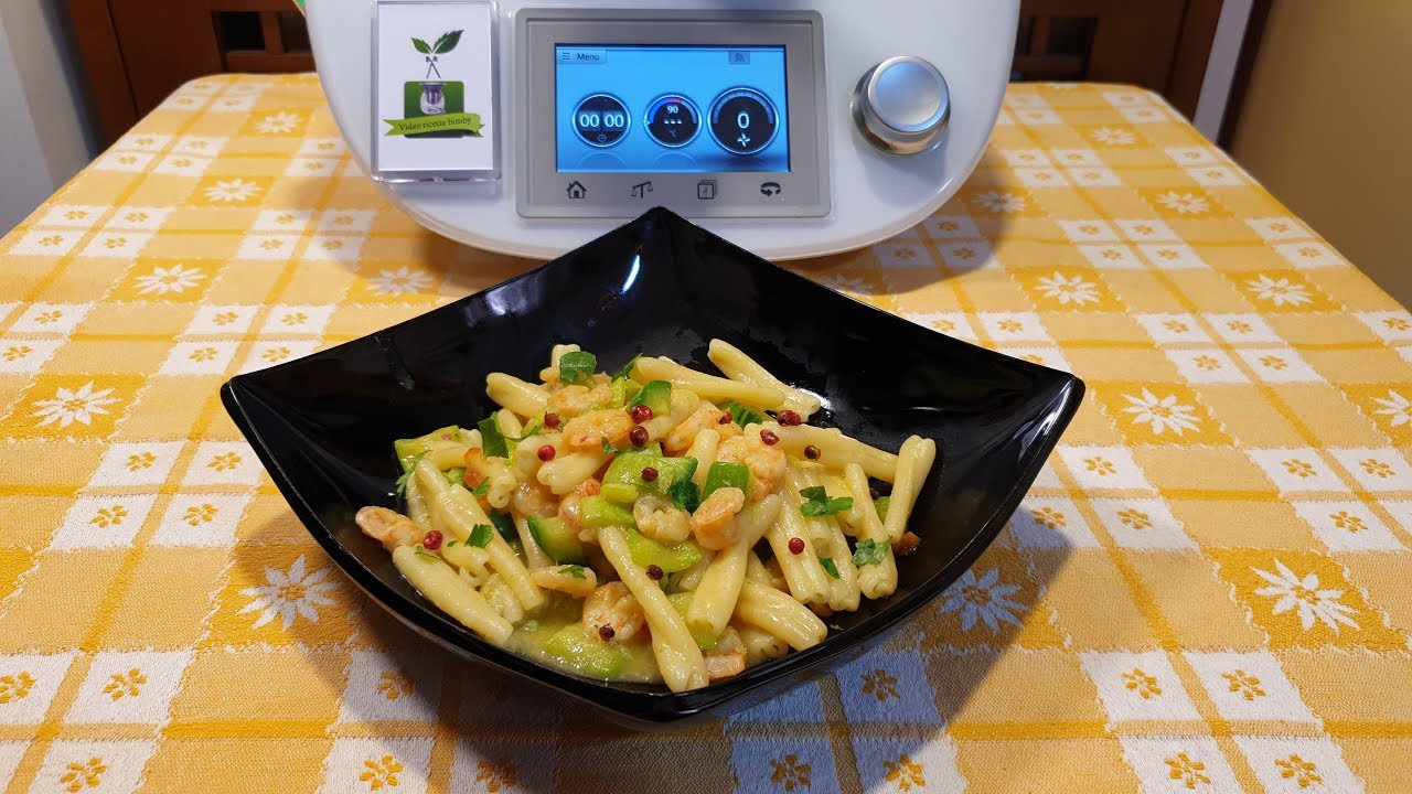 pasta con zucchine e gamberetti bimby