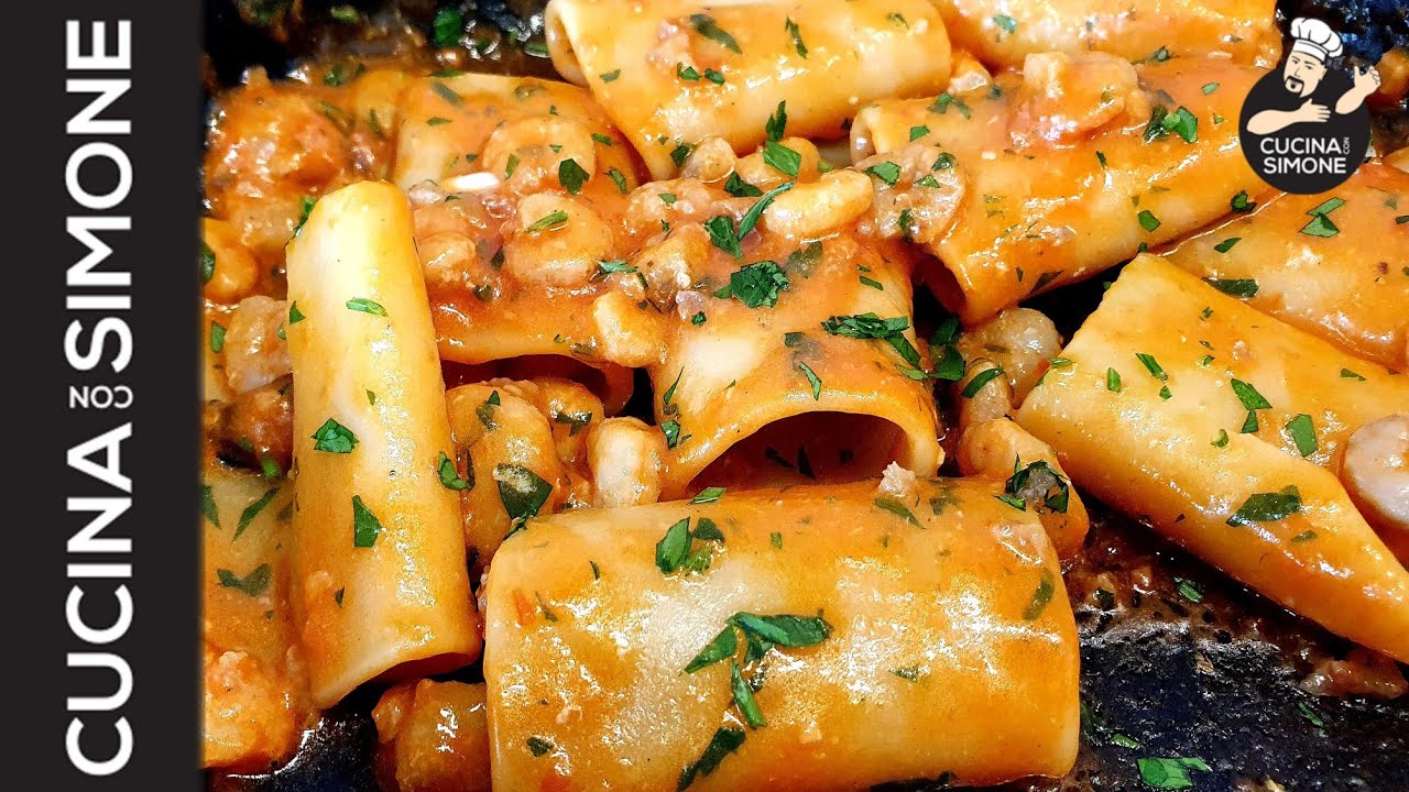 pasta fredda con gamberetti surgelati e pomodorini
