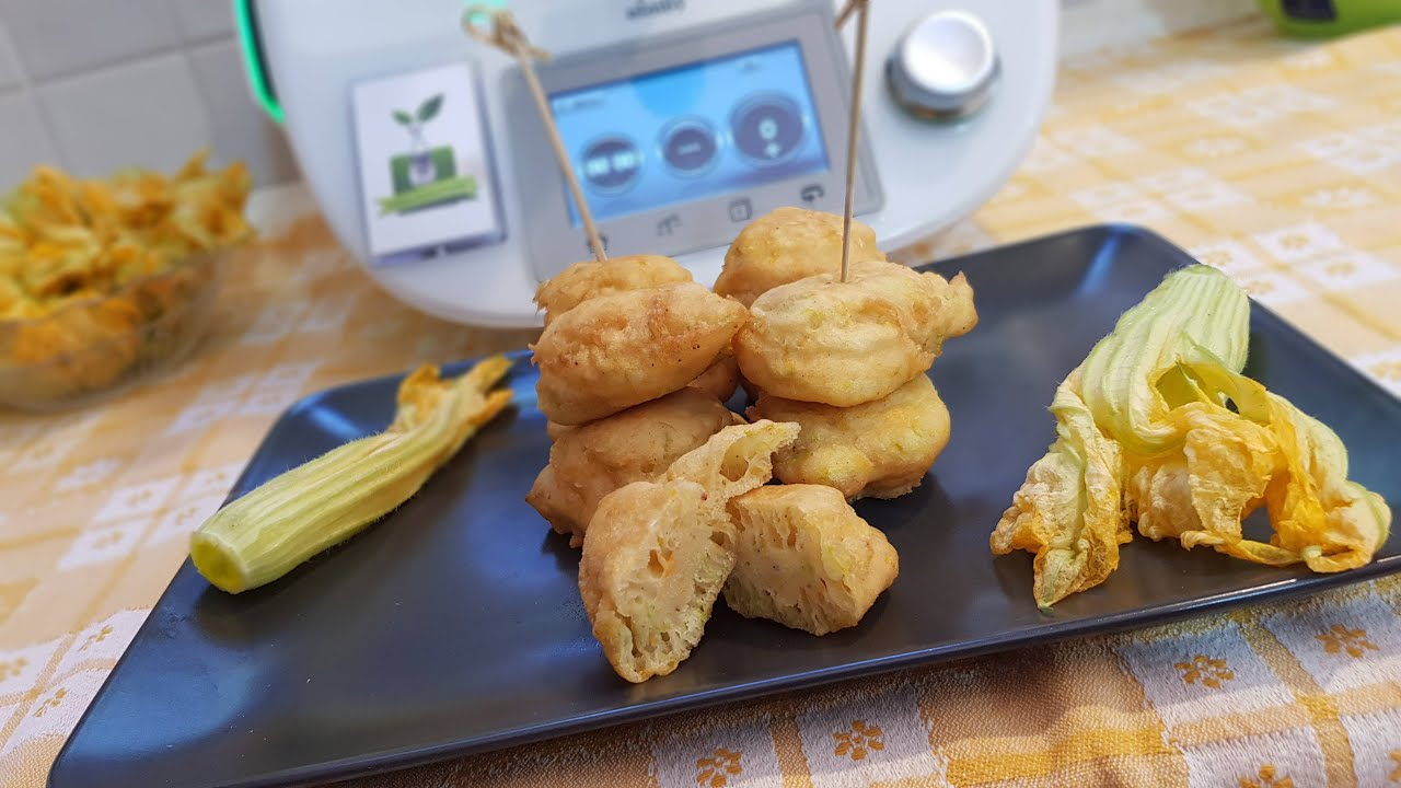 pastella per fiori di zucca bimby
