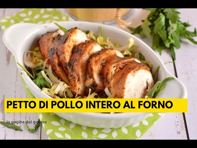petto di pollo intero al cartoccio