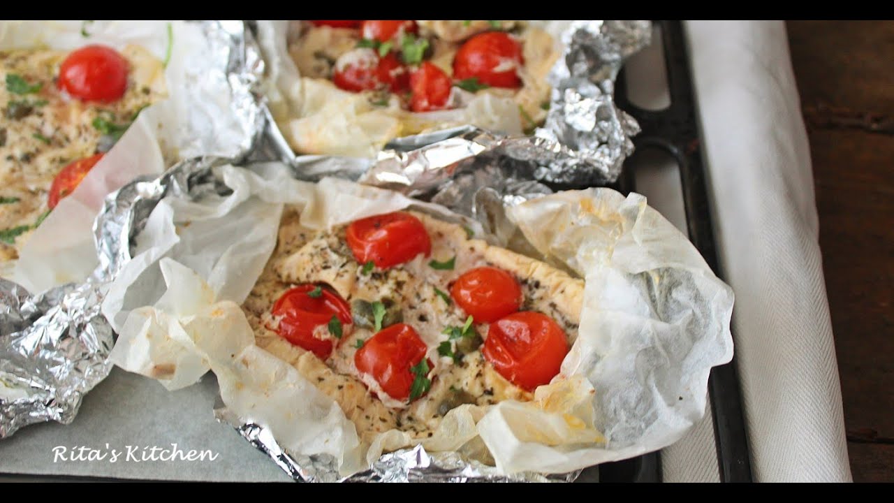 petto di pollo light al cartoccio