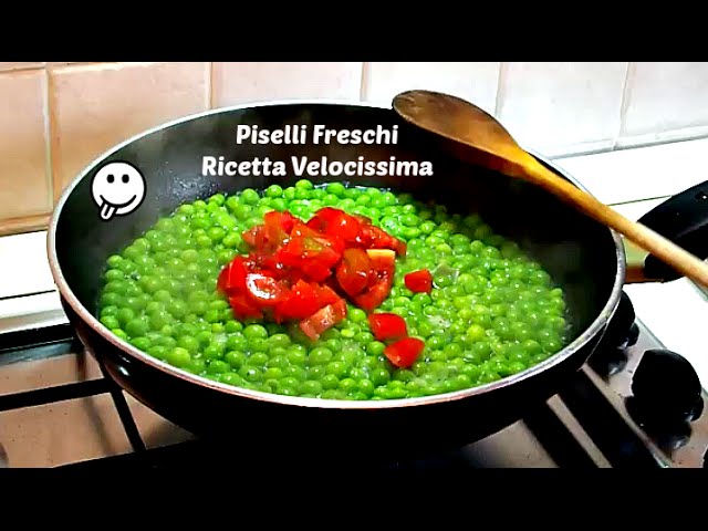 piselli cotti a vapore come cucinarli