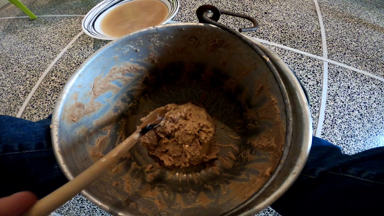 polenta di farina di castagne toscana