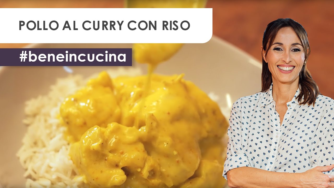 pollo al curry con latte di cocco thai
