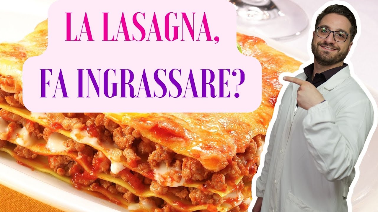 quanto pesa una porzione di lasagne