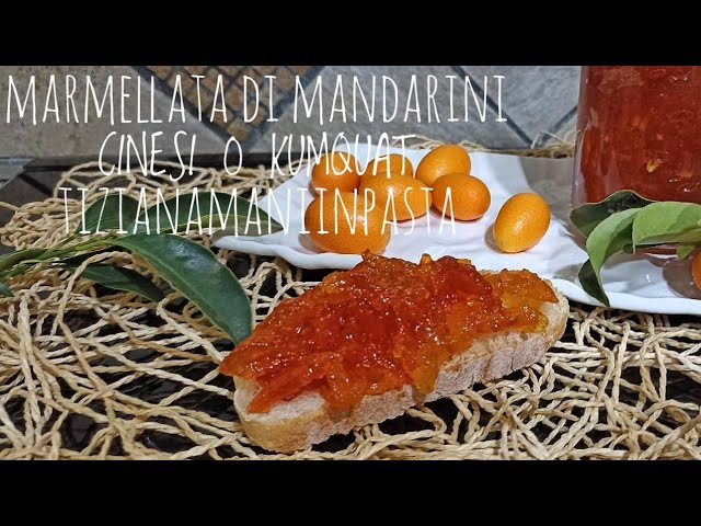 ricetta marmellata di mandarini cinesi bimby