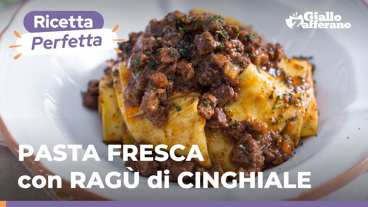 ricetta ragù di cinghiale alla toscana