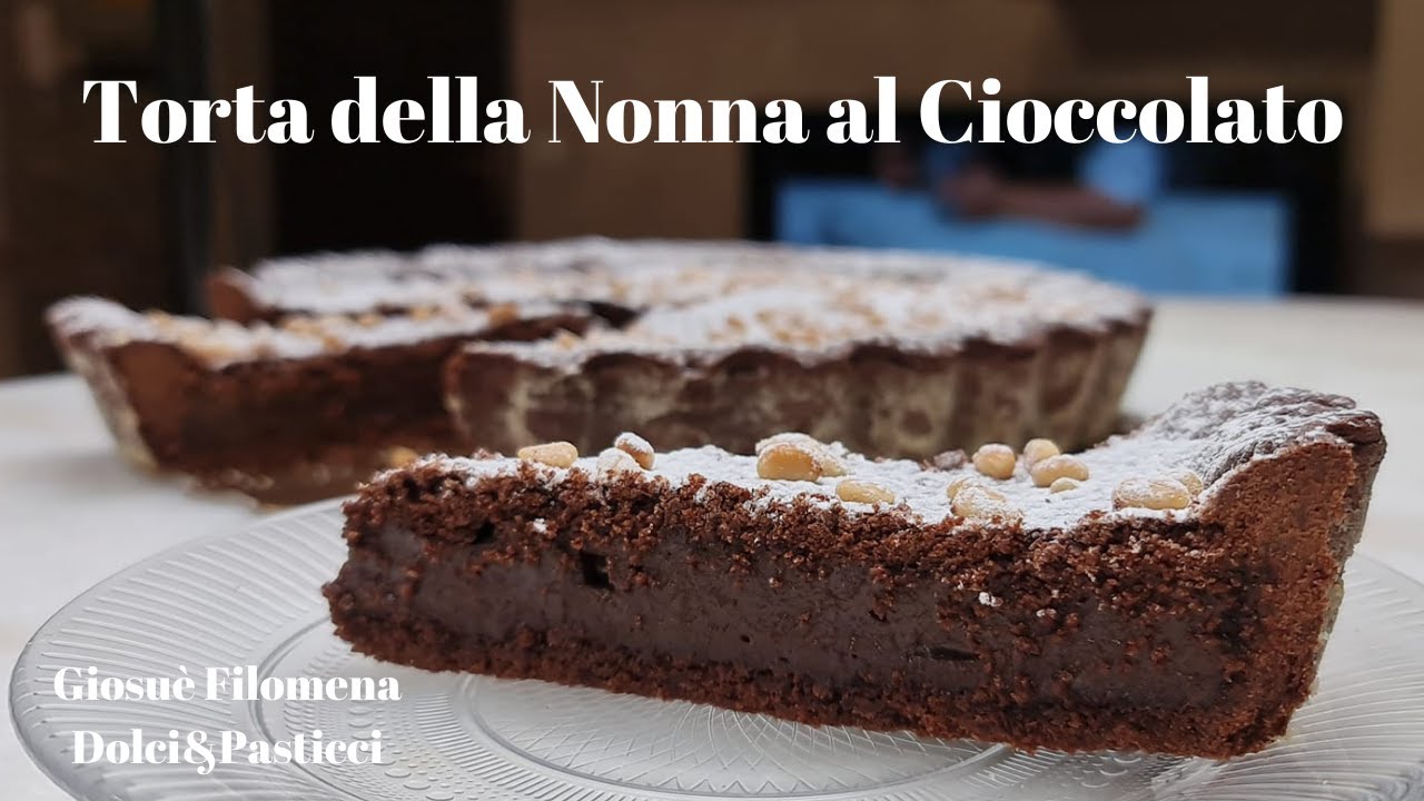 ricetta torta della nonna al cioccolato