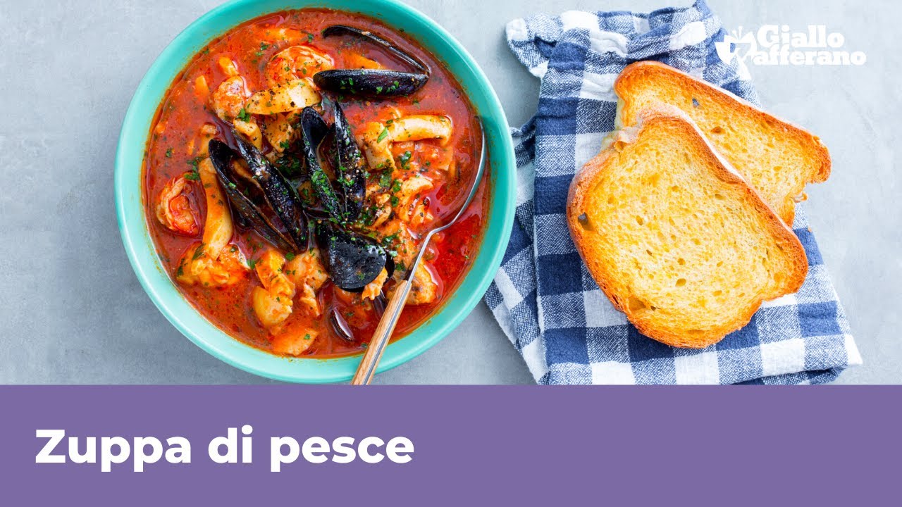 ricetta zuppa di pesce alla napoletana