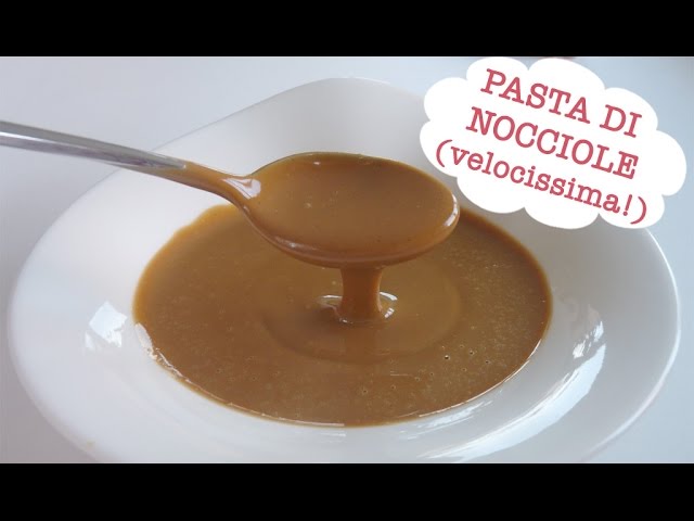 ricette con pasta di nocciole pura