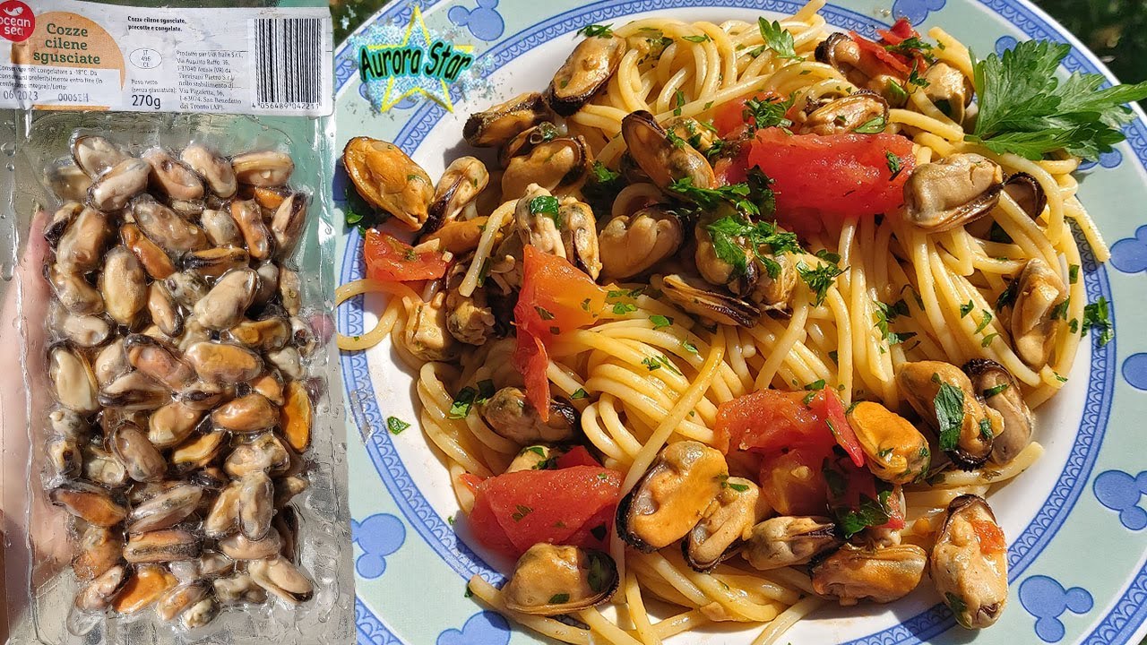 riso patate e cozze sgusciate surgelate
