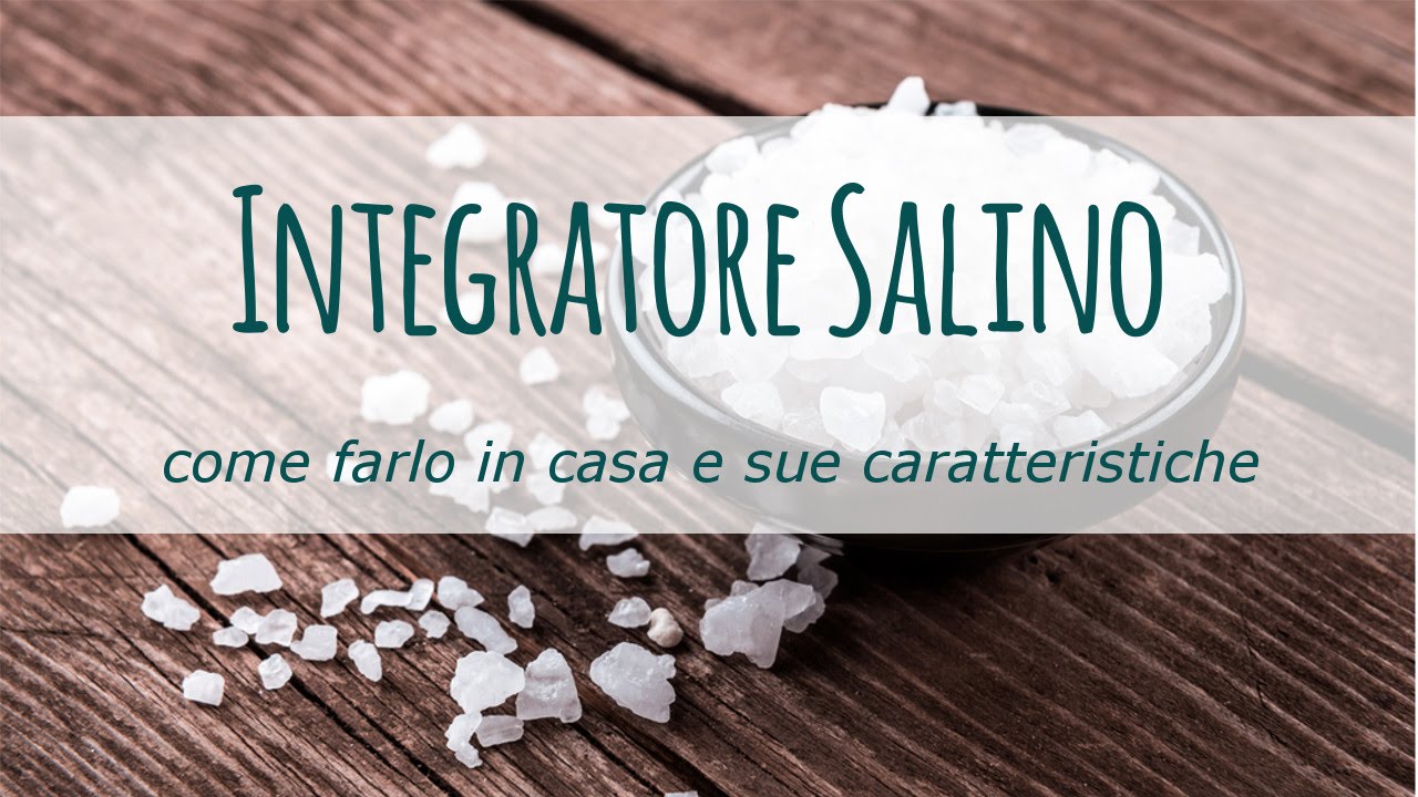sali minerali naturali fai da te