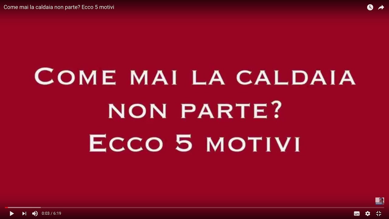 se la caldaia non funziona posso usare la lavastoviglie