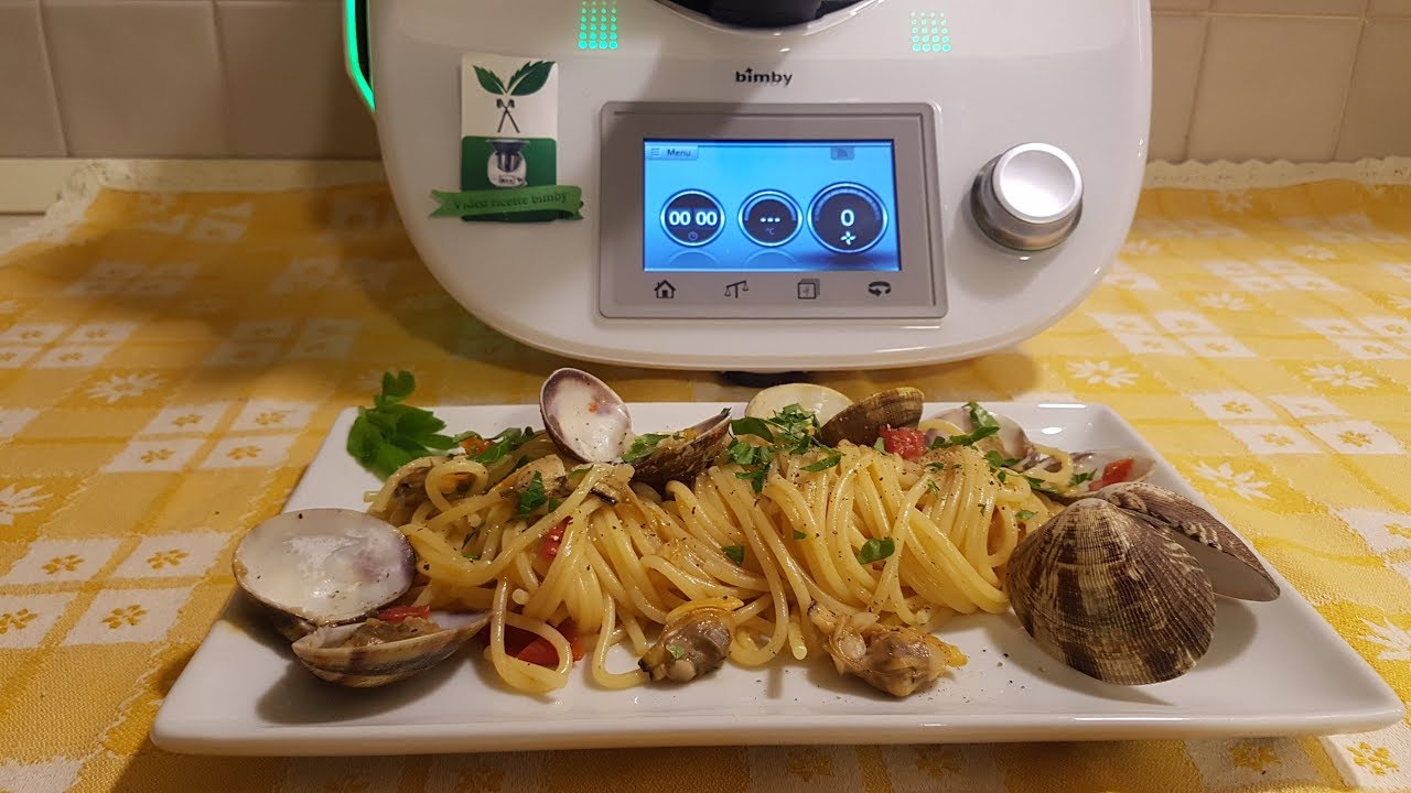 spaghetti alle vongole con il bimby