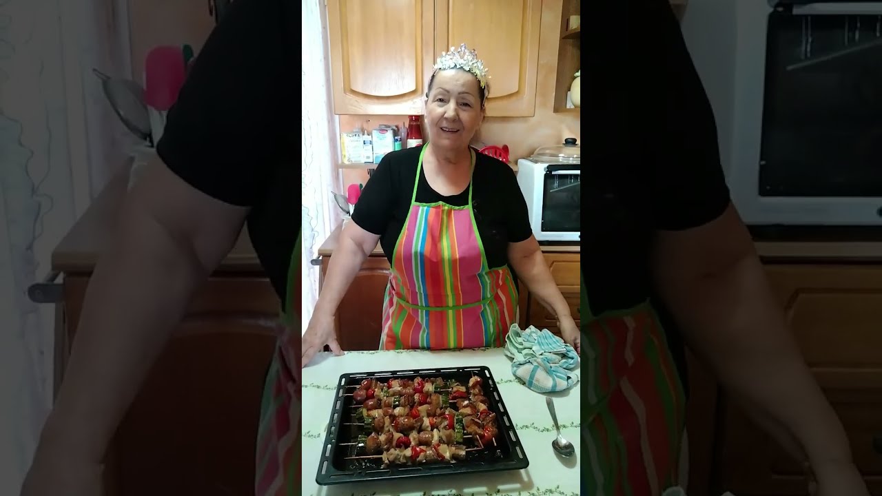 spiedini di carne già pronti al forno