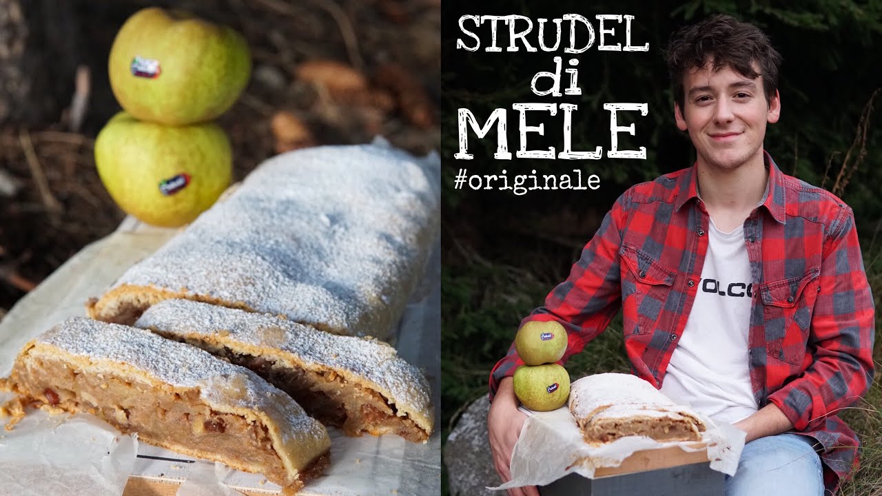 strudel di mele e noci del trentino