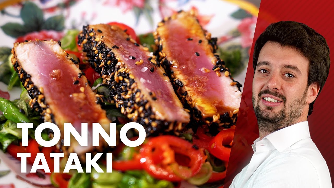 tonno con sesamo e salsa di soia