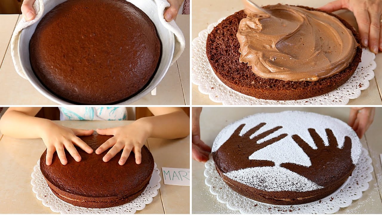 torta al cioccolato farcita per compleanno
