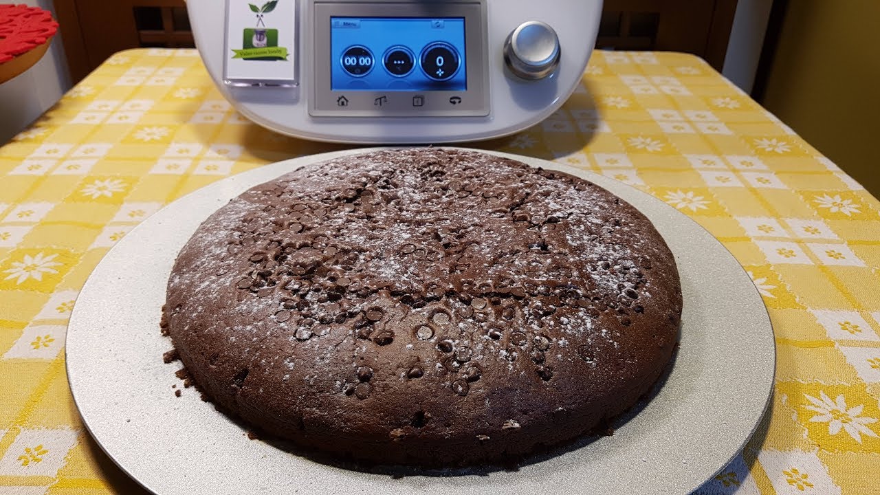 torta all acqua al cacao bimby