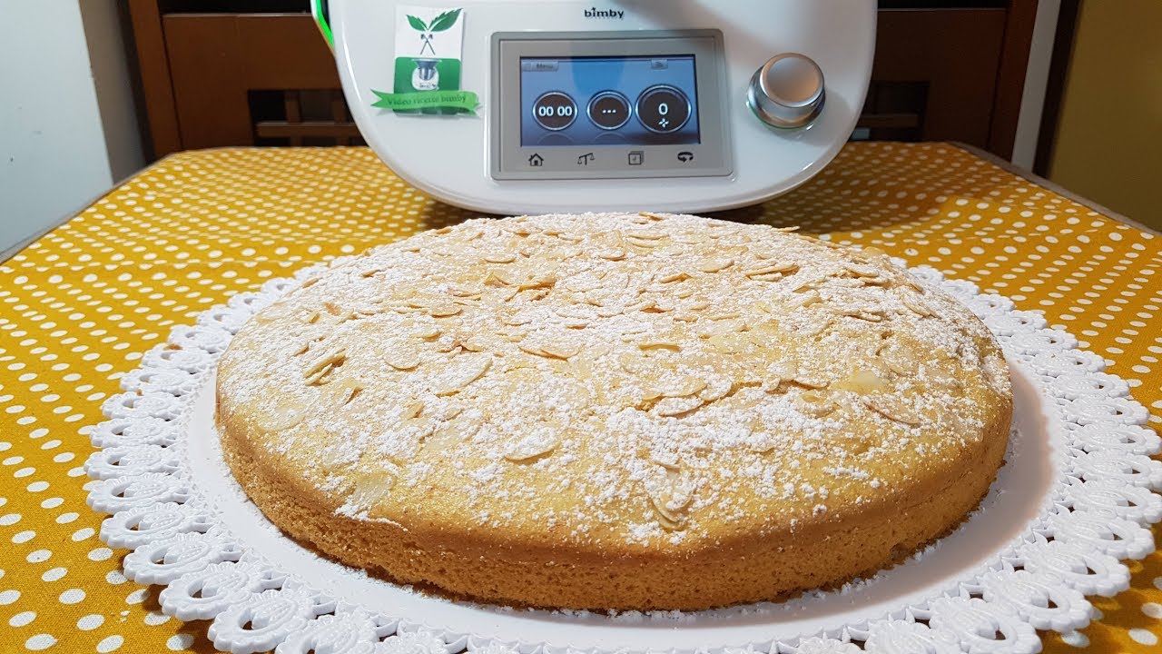 torta di mandorle con il bimby