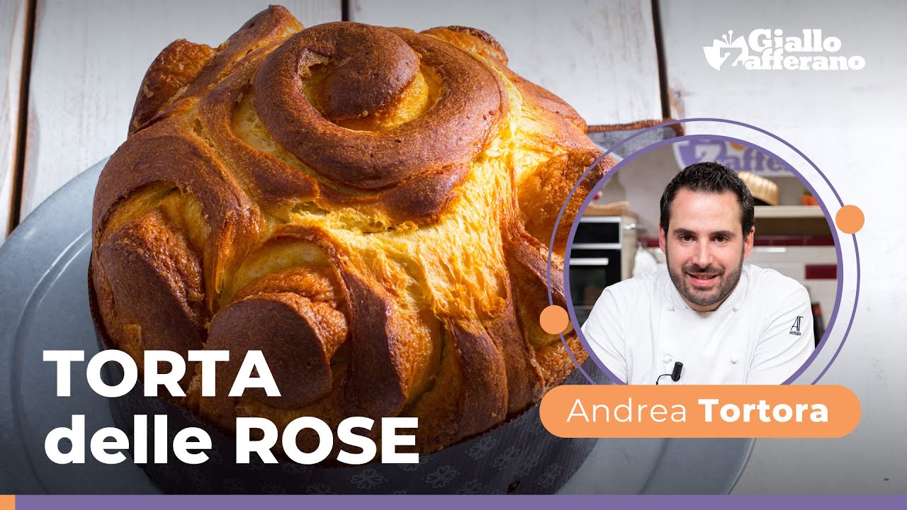 torta di rose con lievito madre