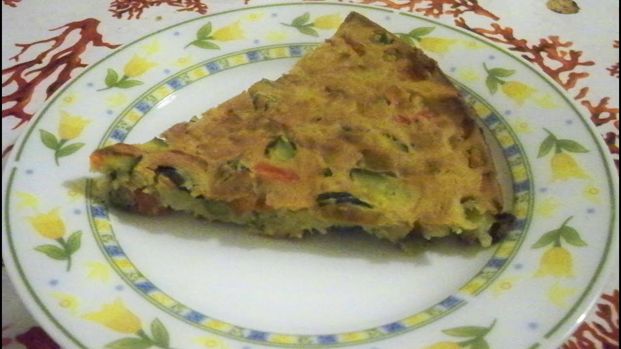 torta salata con farina di ceci