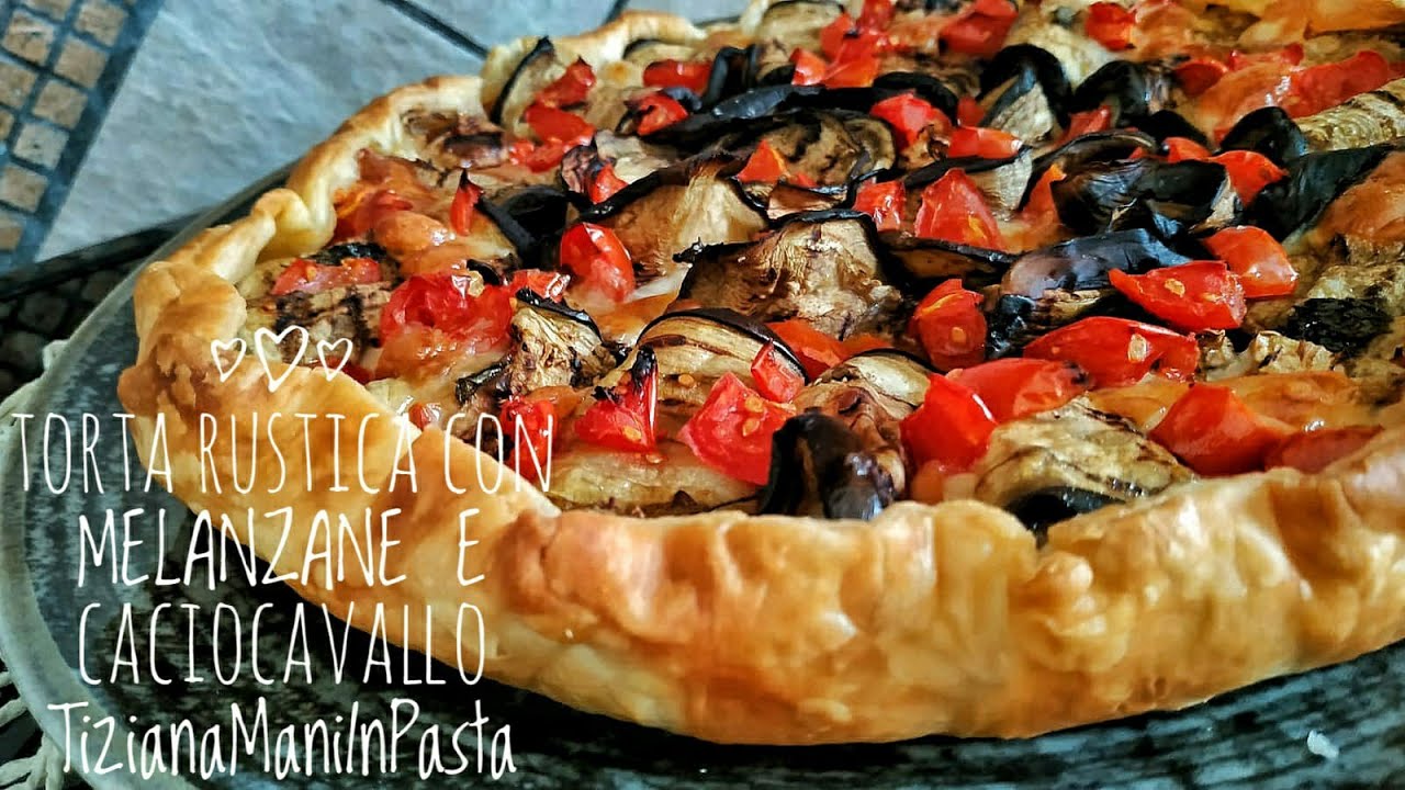 torta salata peperoni melanzane e scamorza