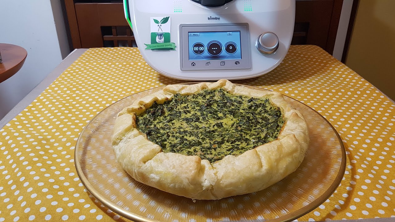 torta salata ricotta e spinaci bimby