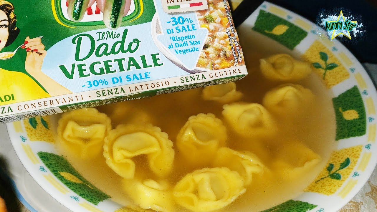 tortellini in brodo dado quanta acqua