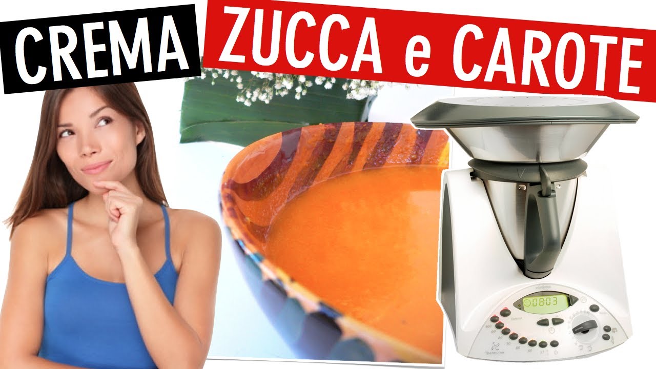 vellutata di zucca e carota bimby