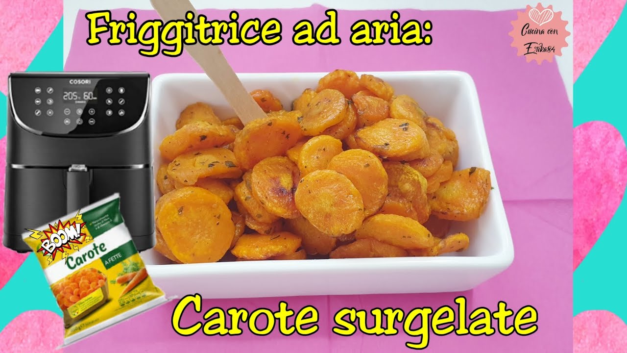 verdure pastellate surgelate friggitrice ad aria