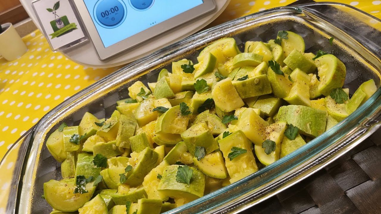 zucchine a vapore con il bimby