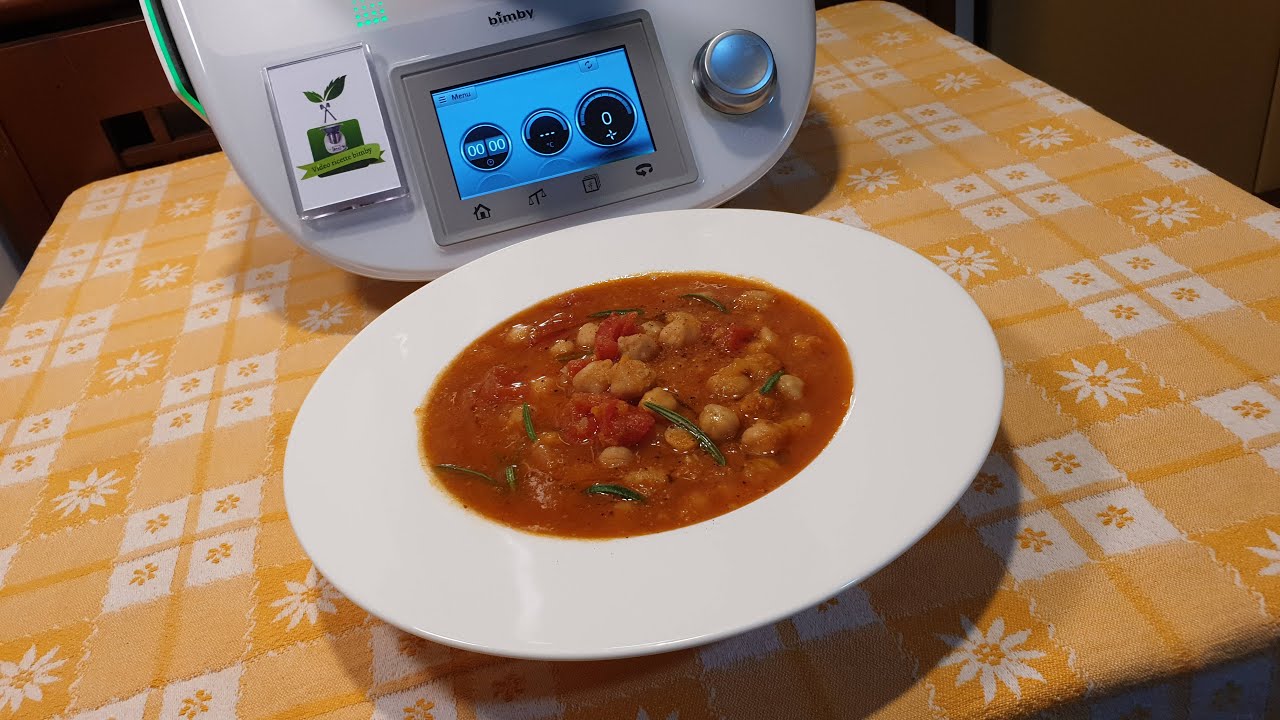 zuppa di ceci e patate bimby