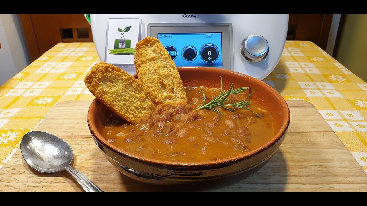zuppa di fagioli con il bimby