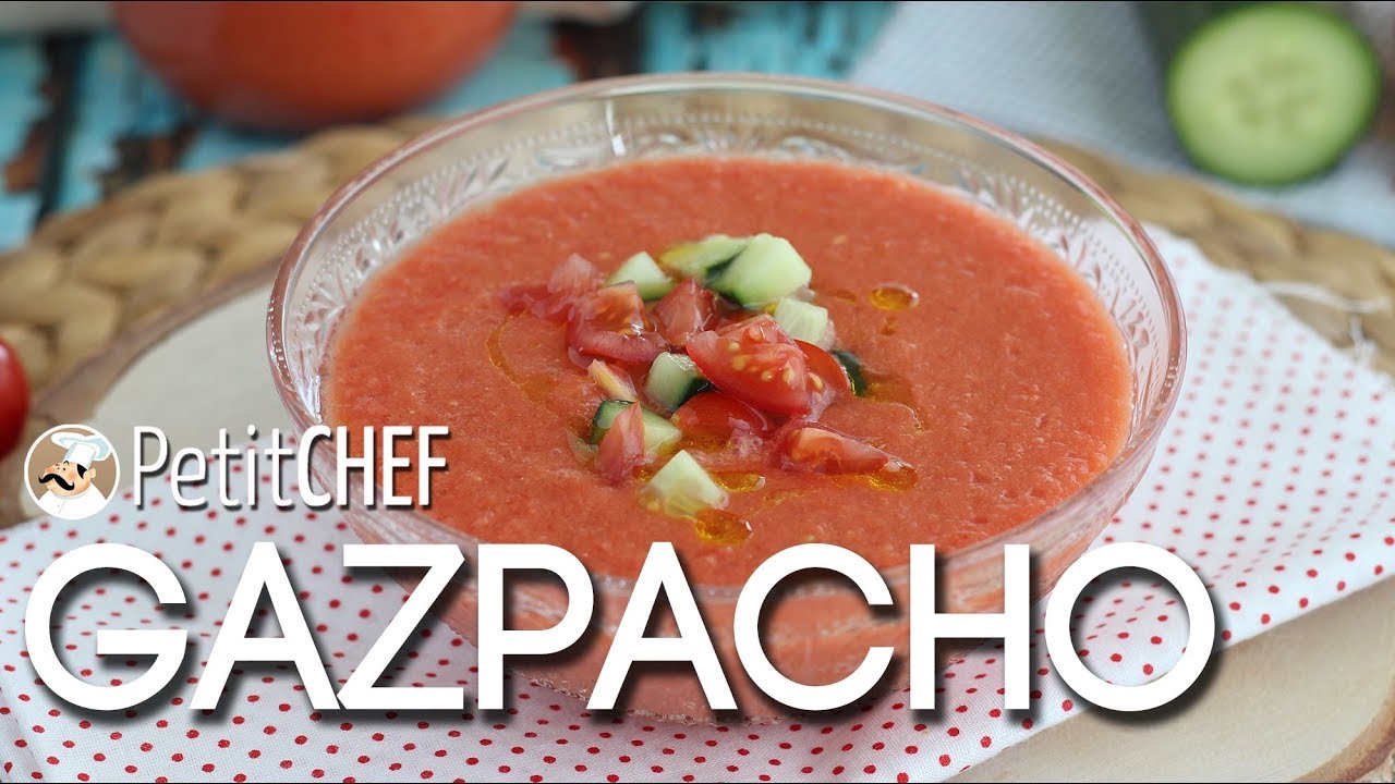 zuppa fredda spagnola a base di verdure