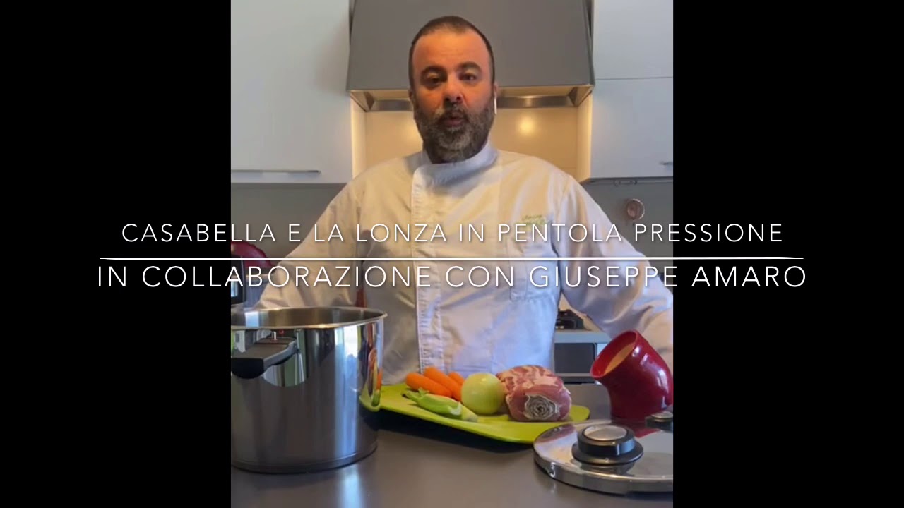 arrosto di lonza in pentola a pressione